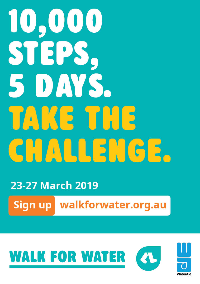 Walk for Water Poster