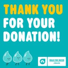 Thank you for your donation (Facebook tile)