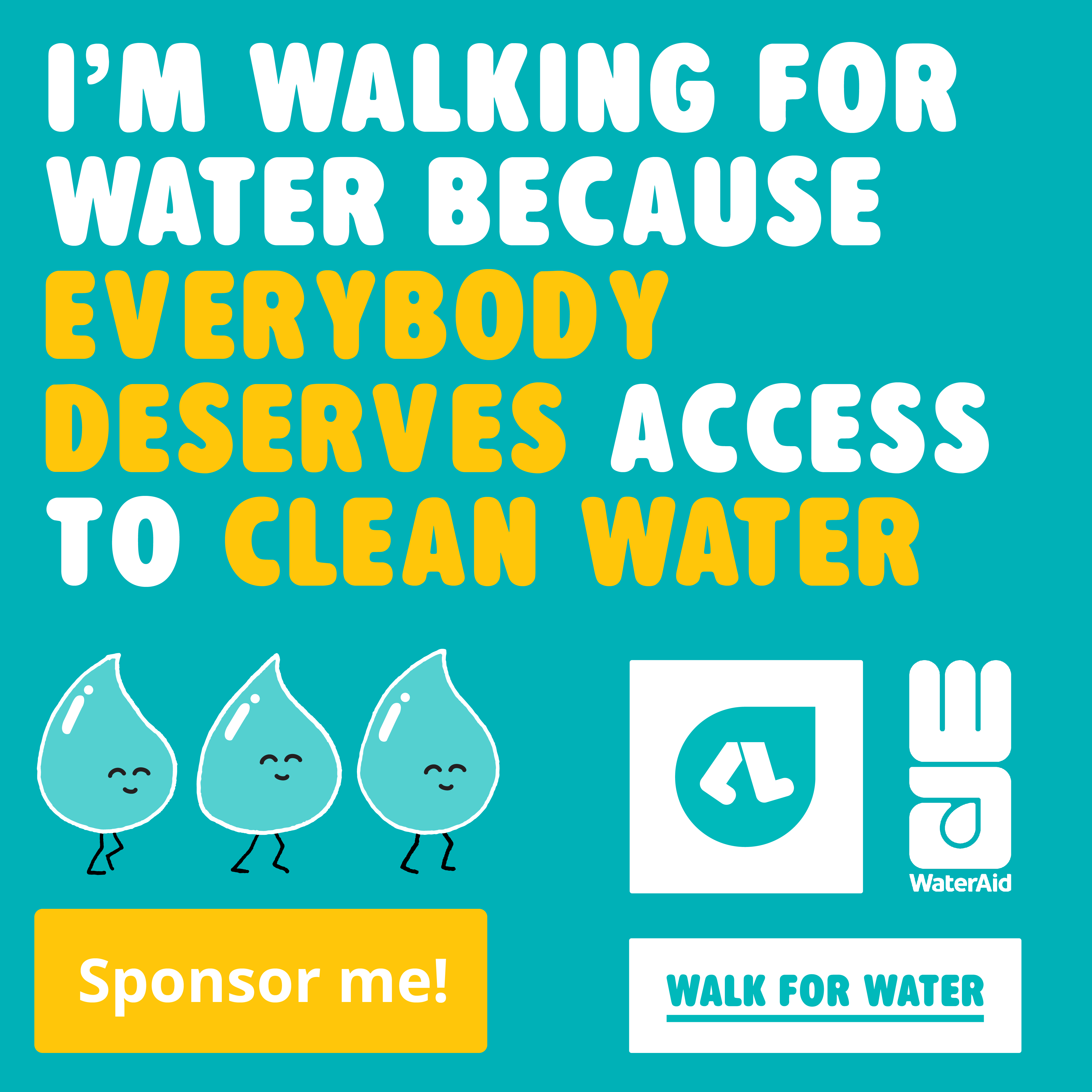 I'm Walking for Water because...