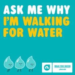 Ask me why I'm walking (Facebook tile)
