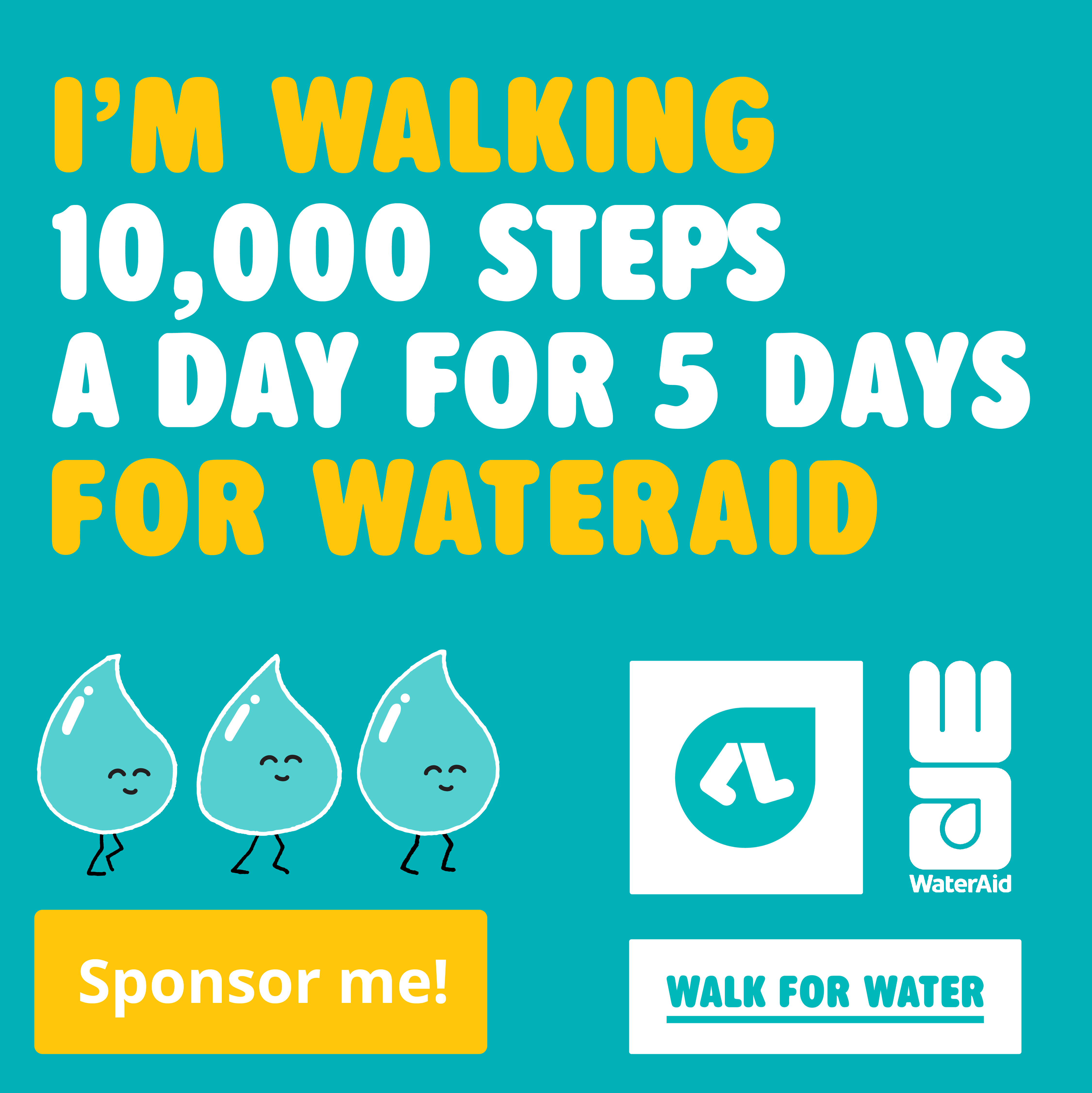 I'm Walking 10,000 steps a day for 5 days